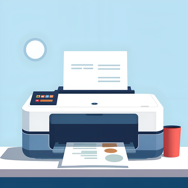 プリンターのイラスト